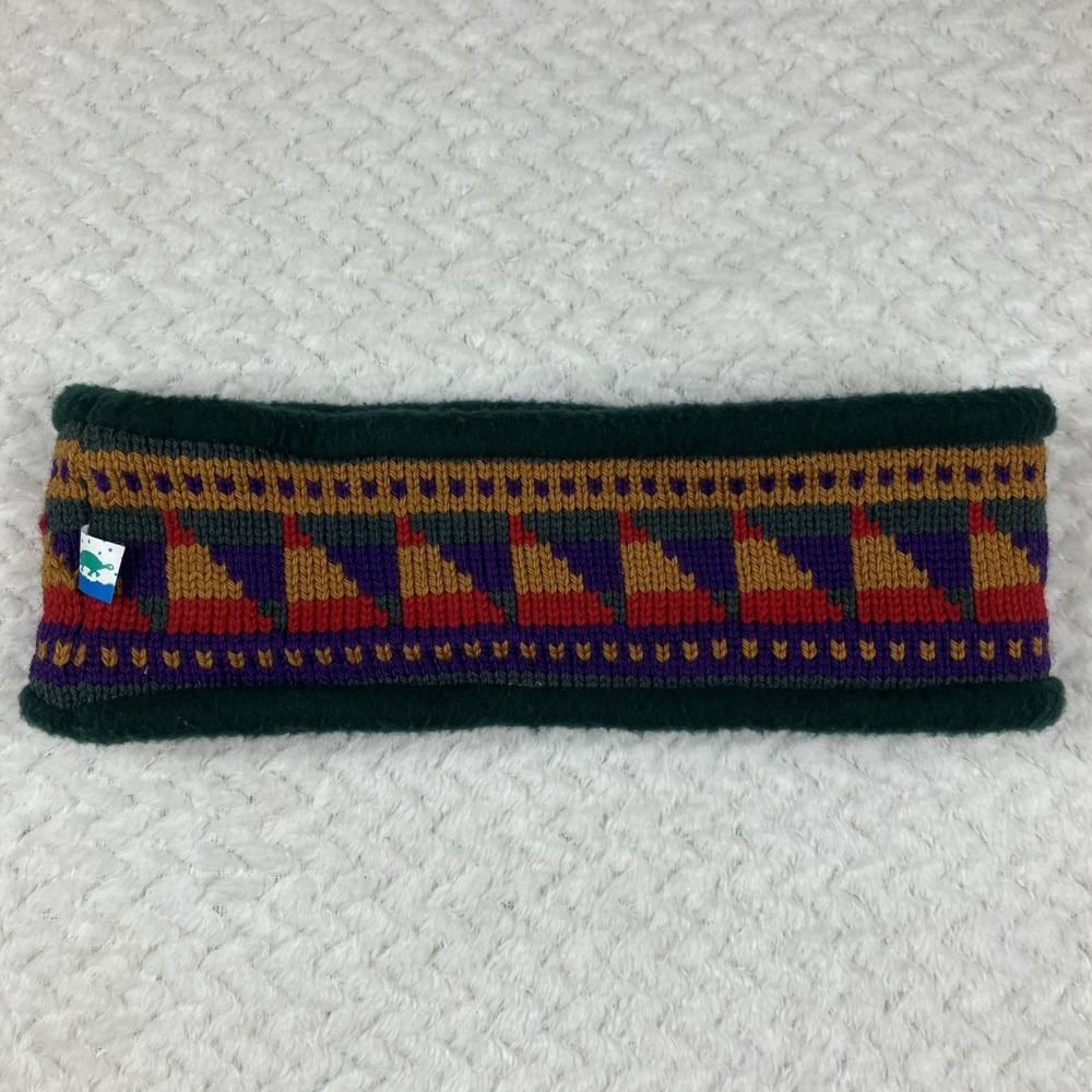 Vintage 90's Turtle Fur Original Headband Unisex Vermont Made USA Retro Gaperday